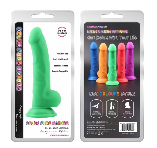 Dildo realistyczne penis naturalne przyssawka 21cm